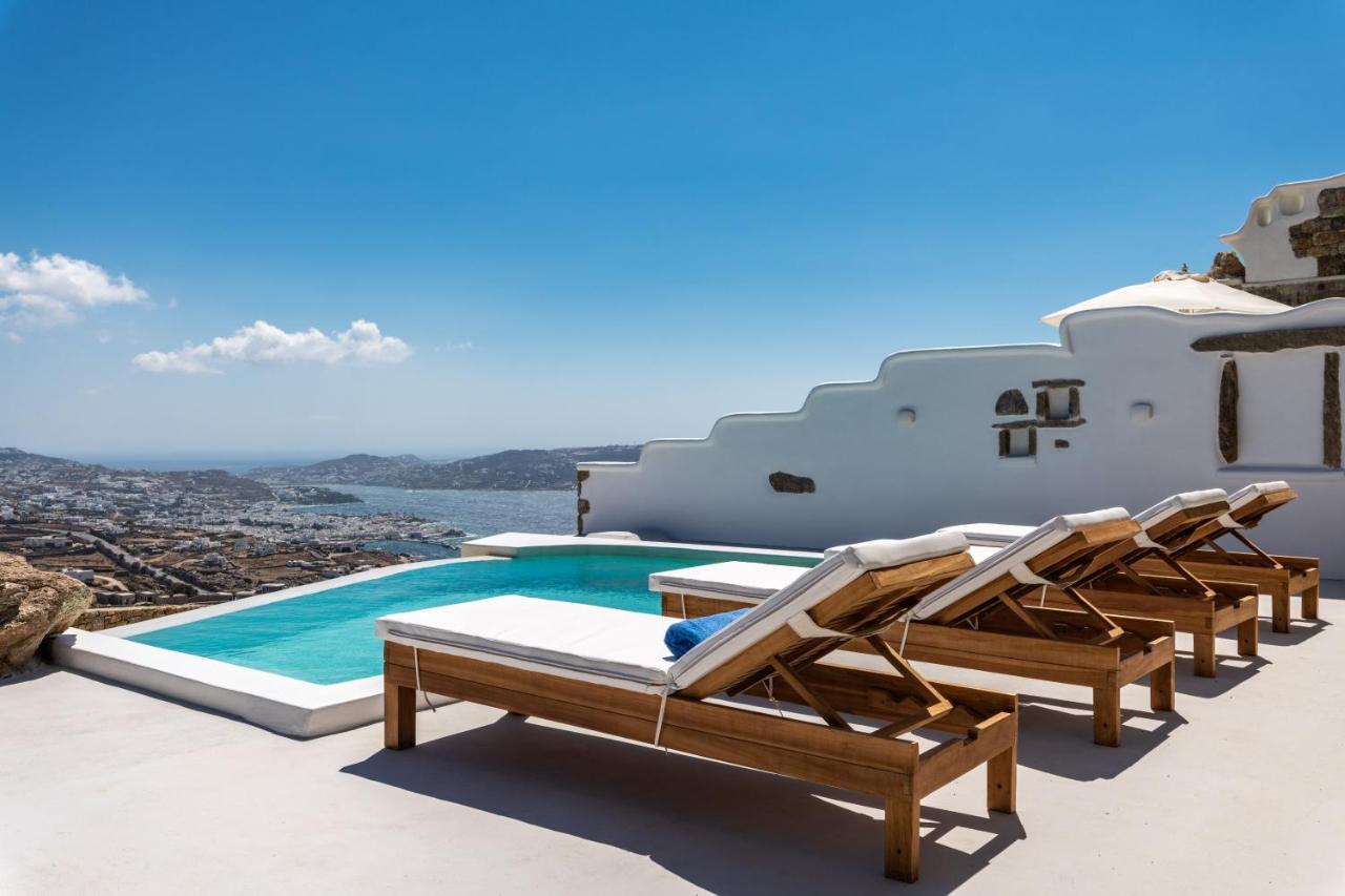 トゥルロスMykonos Divinoアパートメント エクステリア 写真