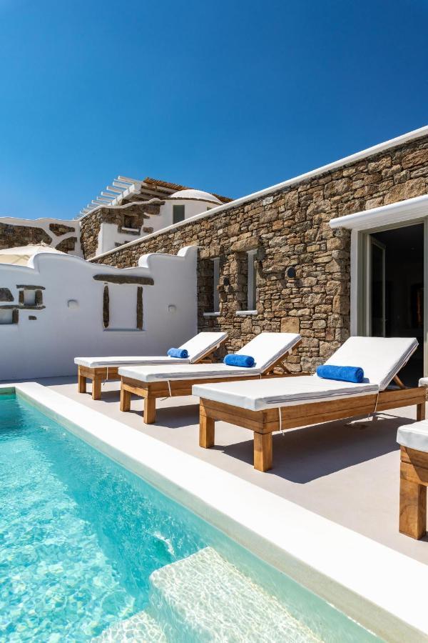 トゥルロスMykonos Divinoアパートメント エクステリア 写真