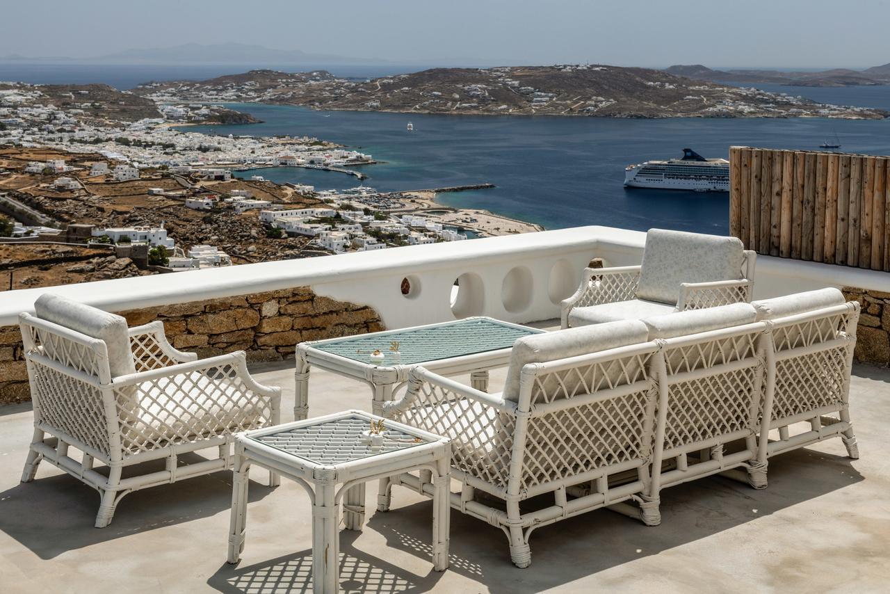 トゥルロスMykonos Divinoアパートメント エクステリア 写真