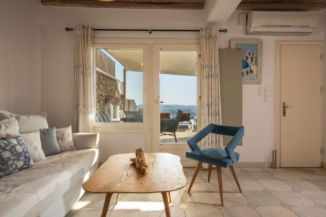 トゥルロスMykonos Divinoアパートメント エクステリア 写真